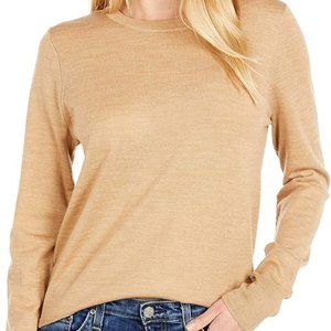 JCrew Margot Merino Wool Sweater (M) - Camel